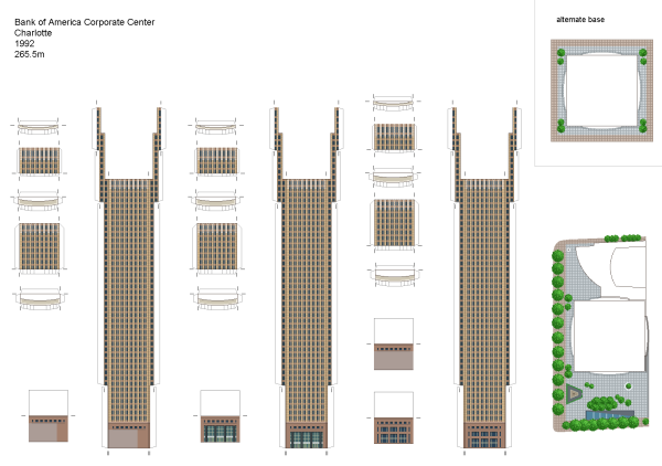 Развертка небоскреба