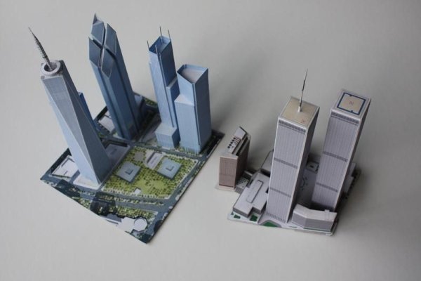 ВТЦ башни Близнецы макет