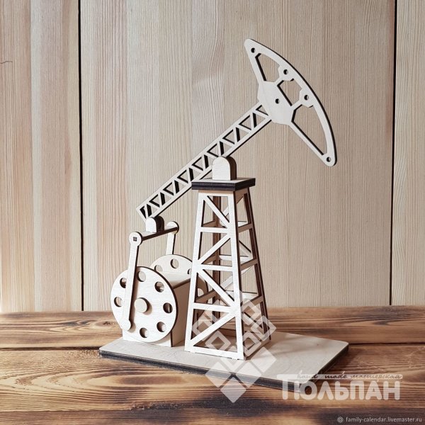 Макет нефтяной качалки
