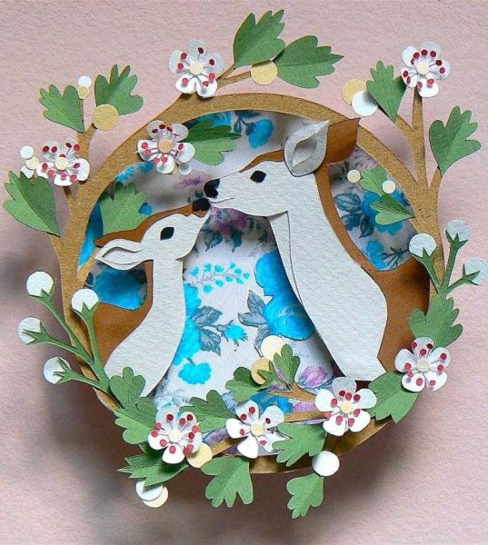 Бумагопластика Хелен Масселвай