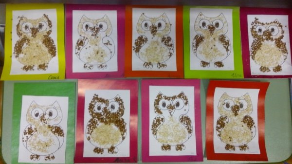 Нетрадиционная аппликация в средней группе