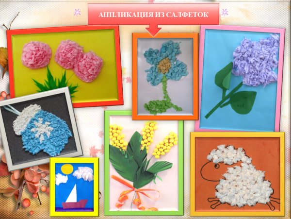 Нетрадиционные техники аппликации