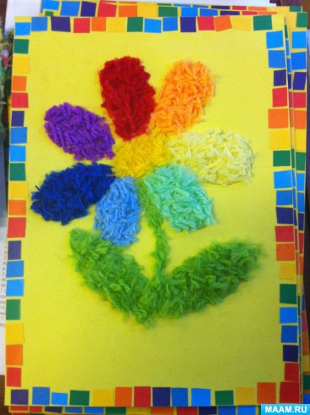 Аппликация в старшей группе