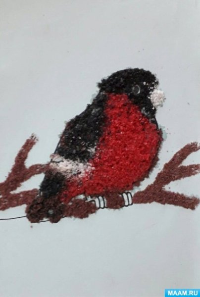 Птицы в нетрадиционной технике