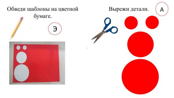 Неваляшка аппликация в младшей группе