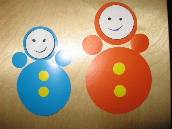 Неваляшка игрушка аппликация