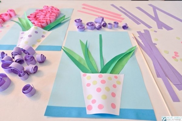 Нежная Цветочная аппликация