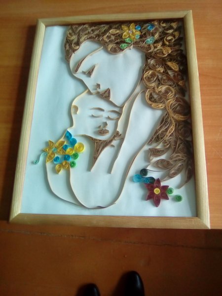 Поделка на тему мама