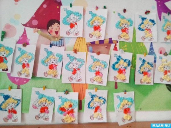 Поделки и аппликации про Незнайку