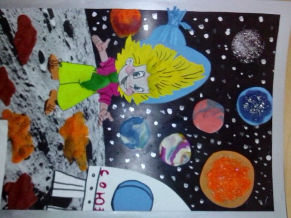 Поделки на тему Незнайка на Луне