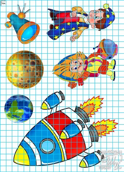 Поделка Незнайка на Луне