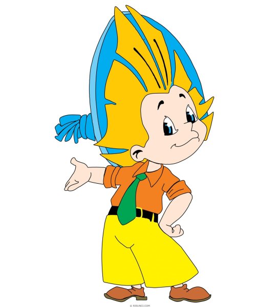 Незнайка рисунок для детей на прозрачном фоне