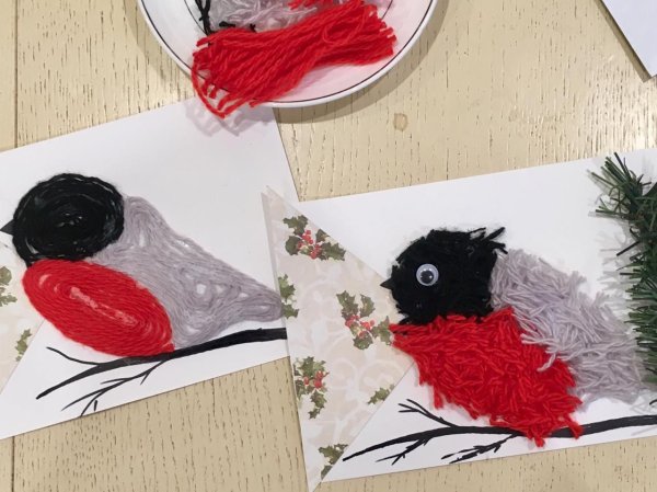 Ниткография Снегири