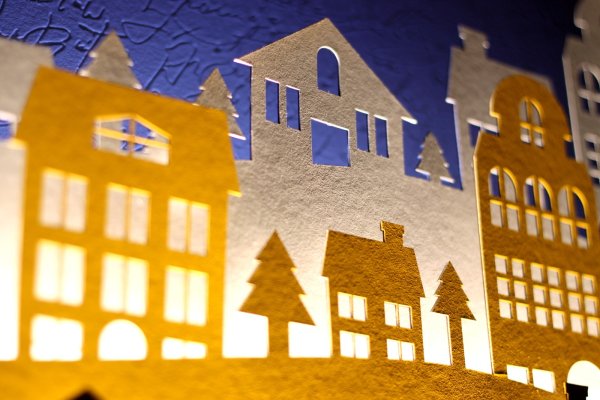 Поделка мой город