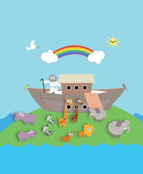 Ковчег аппликация