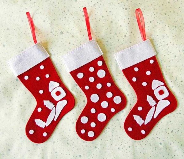 Новогодний сапожок