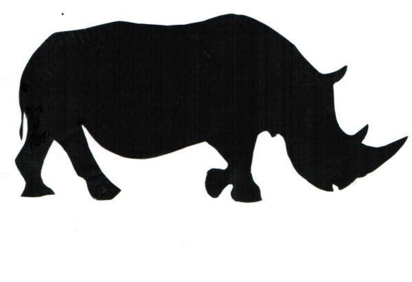 Силуэты животных для вырезания