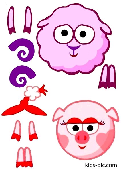 Заготовки для аппликаций