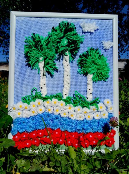 Символы России поделки