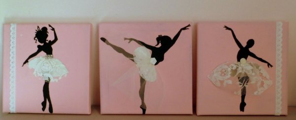 Панно балерина