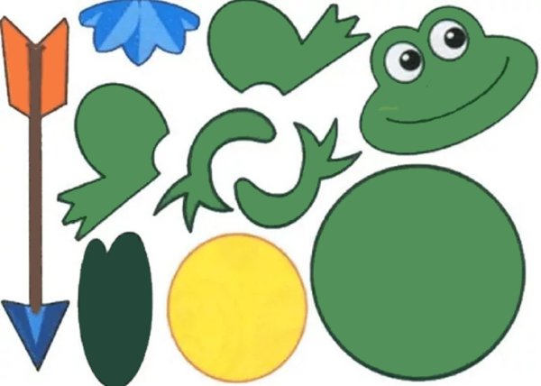 Бумажные аппликации для детей