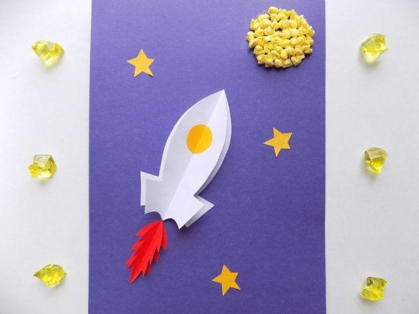 Аппликация космос