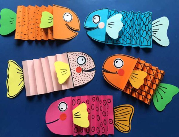 Поделка рыбка