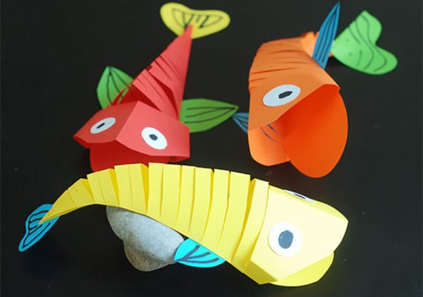 Поделка рыба