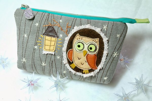 Сова в дупле поделка