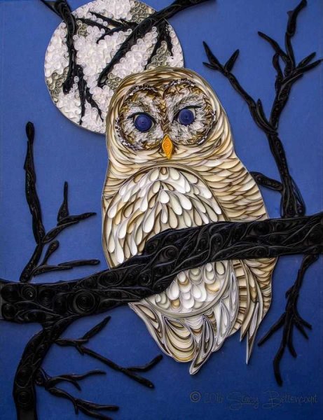 Квиллинг Сова