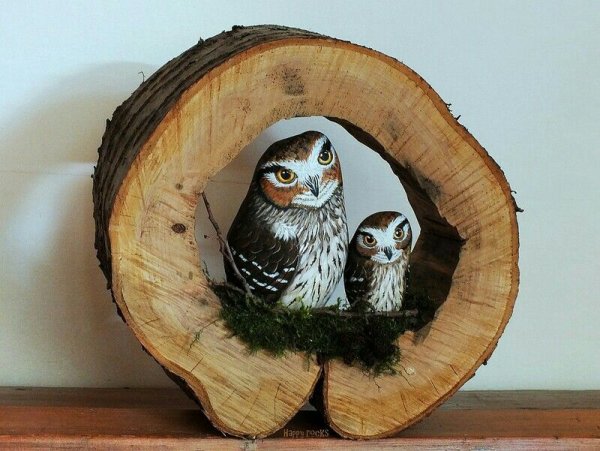 Поделки из дерева с дуплом