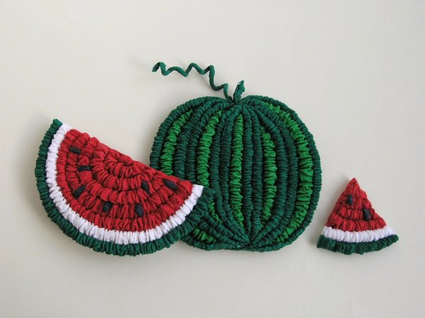 Аппликация Арбуз