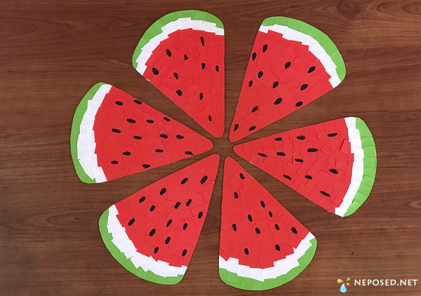 Поделка Арбуз для детей