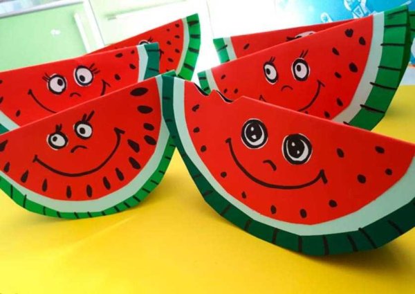 Аппликация Арбуз