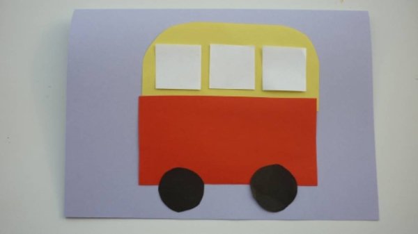 Швайко аппликация автобус подготовительная