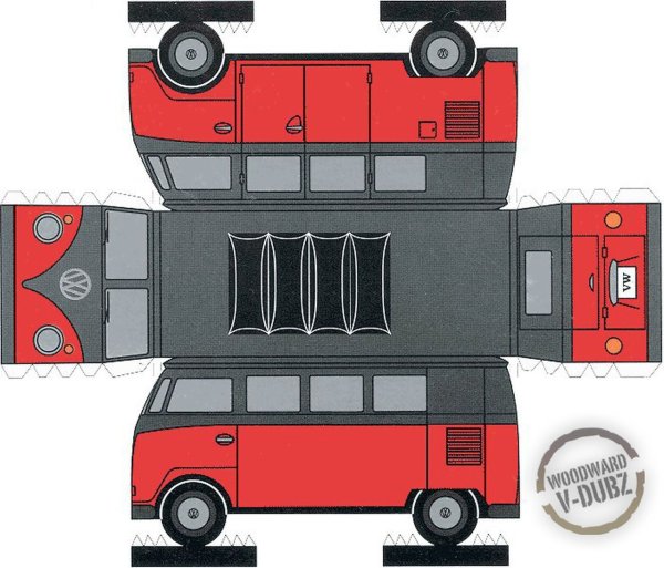 Поделки из бумаги машинки