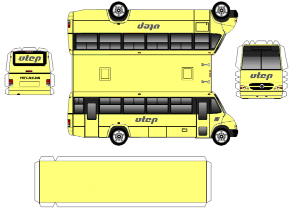 Автобус для склеивания