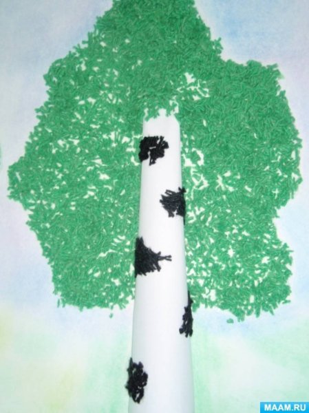 Поделка береза