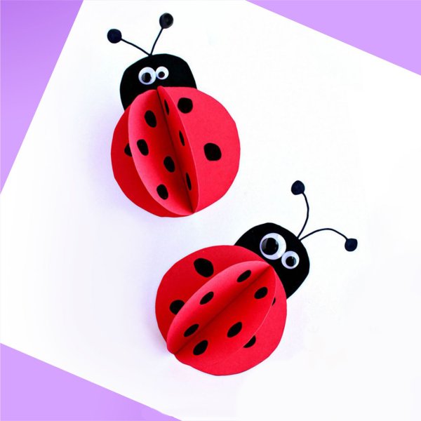 Аппликация из бумаги