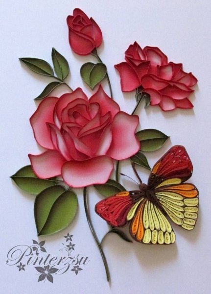 Красивые объемные аппликации