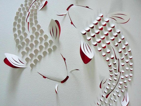 Лиза Родден вырезание из бумаги