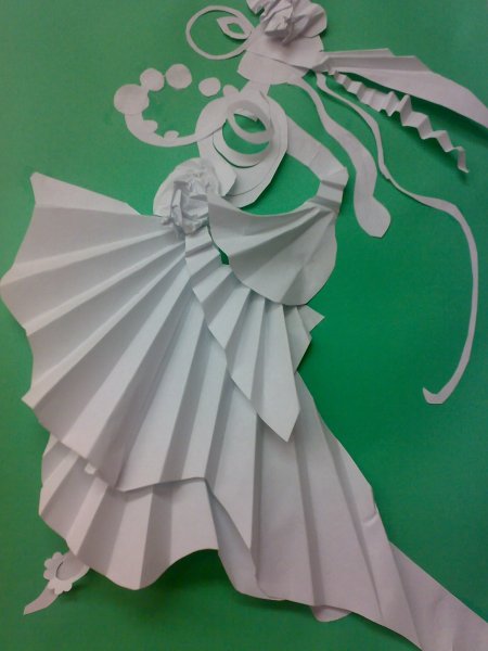 Бумагопластика цветы