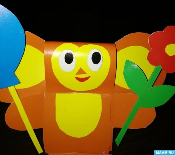 Поделка Чебурашка