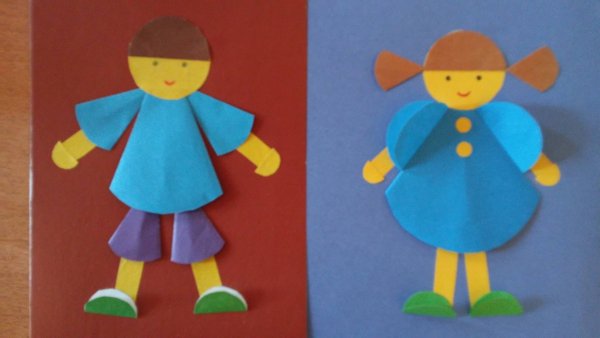 Аппликация в подготовительной группе