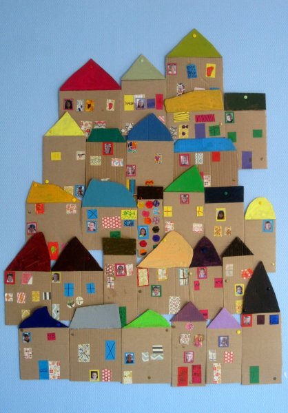 Аппликация город