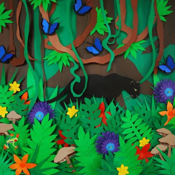 Поделка джунгли для детей