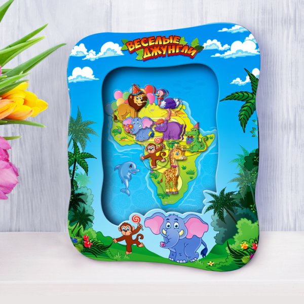 3d-аппликация "в джунглях"