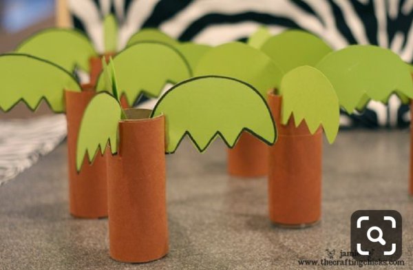 Пальма своими руками из бумаги