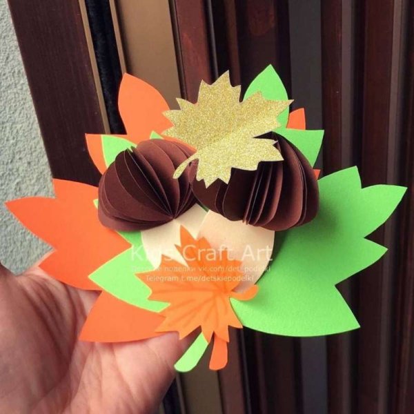 Поделки из бумаги на осеннюю тему