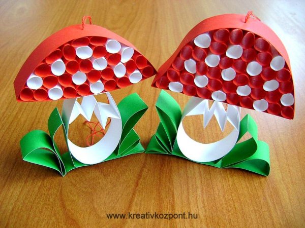 Поделка гриб